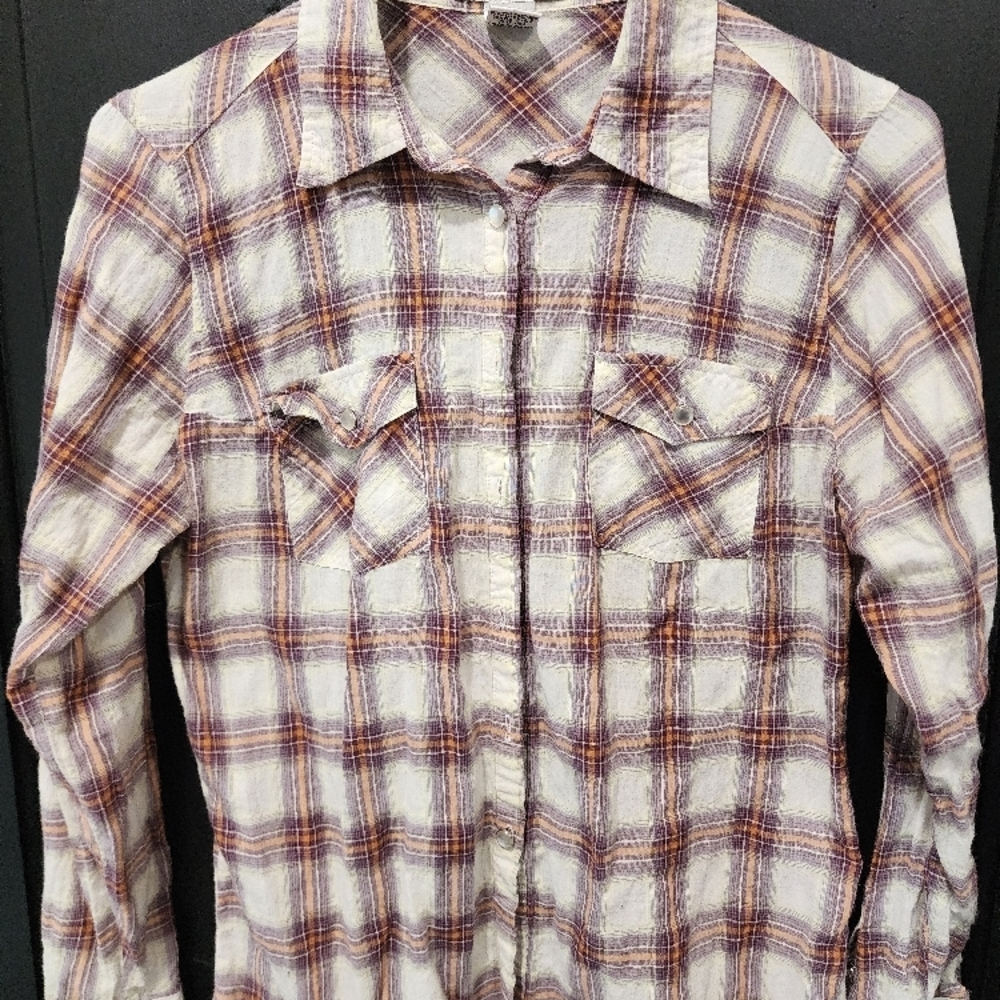 Pinky Plaid Shirt